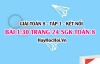 Bài 1.30 SGK Toán 8 tập 1 Kết nối tri thức